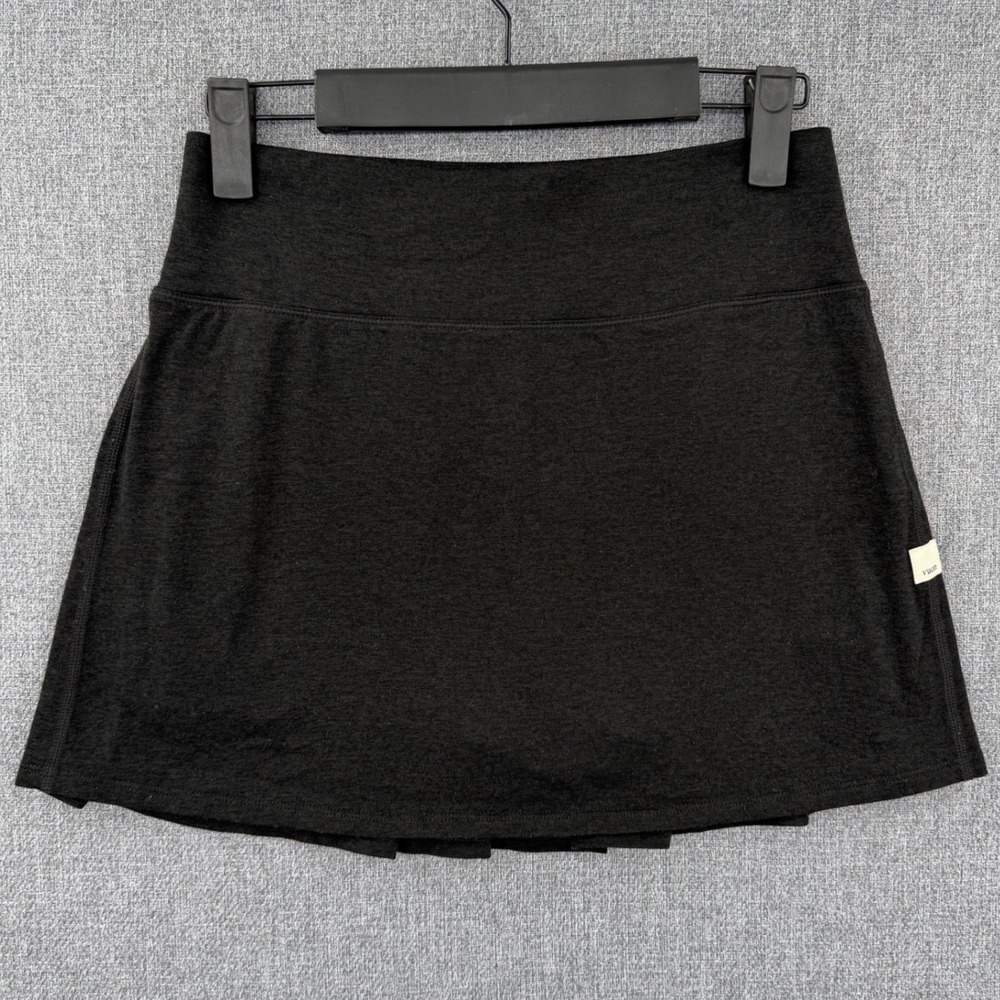Vuori Halo Dreamknit Pleated Athletic Skort VW3006 Charcoal Size XS Tennis